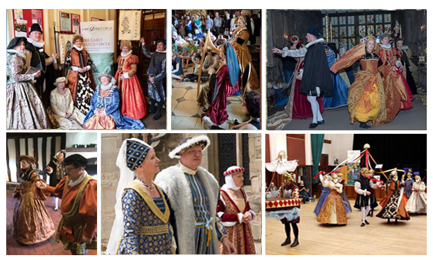 Tudor dancers performers